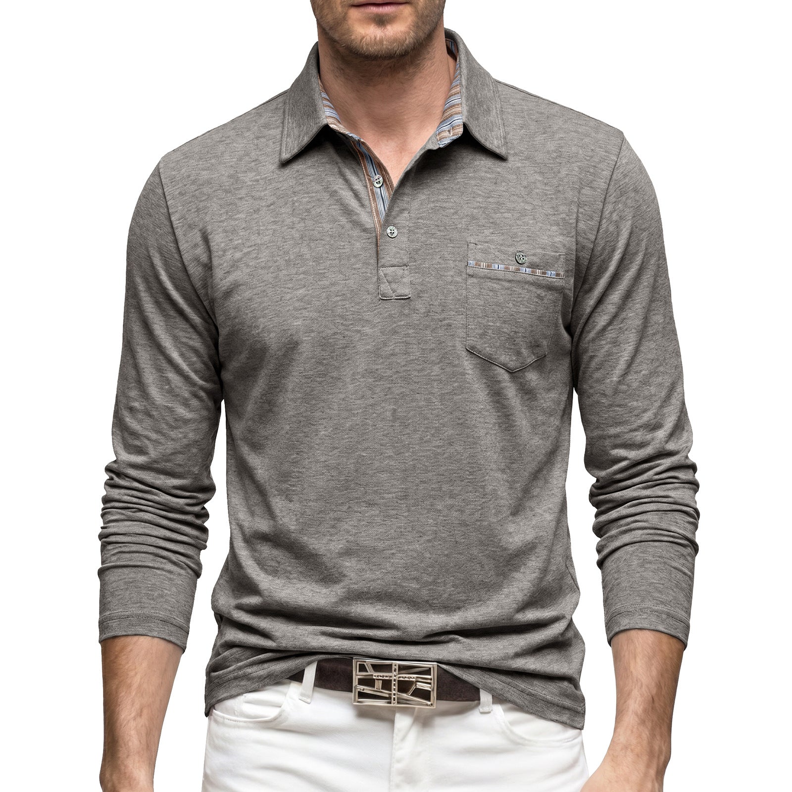 Polo-Shirt mit Tasche