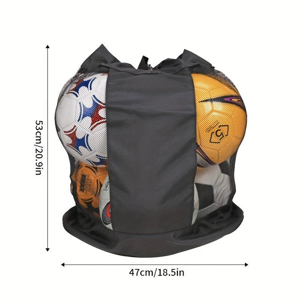 Atmungsaktiver Mesh-Rucksack mit Kordelzug