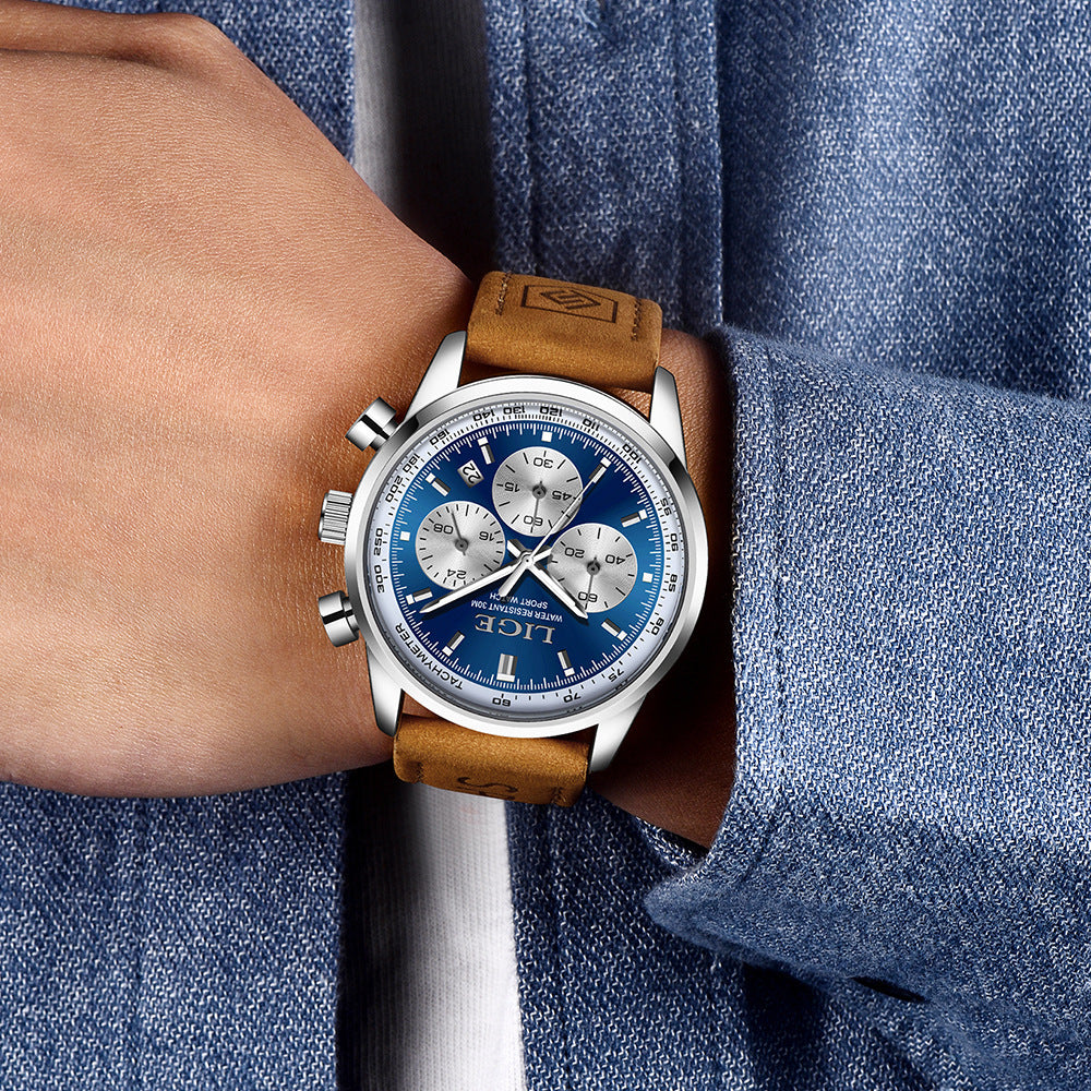 Herrenuhr 3 Zeiger