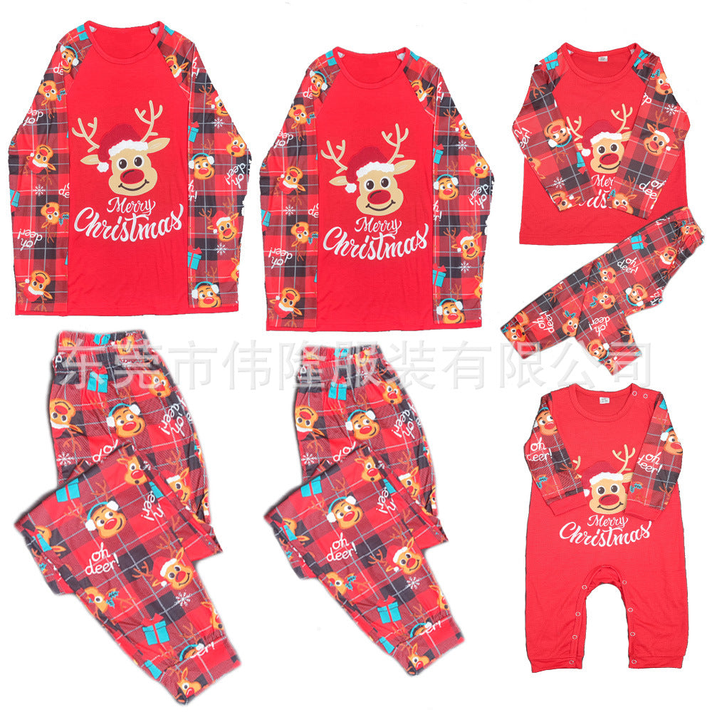 Weihnachts Pyjama-Set für die ganze Familie