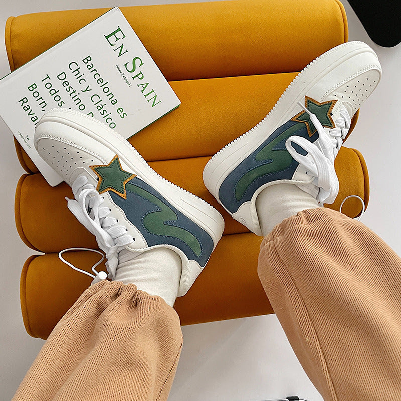 Retro Low-top Sportschuhe Atmungsaktiv