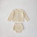 Baby Strick-Zweiteiler mit langen Ärmeln – Bild 6 | LuxeStyle