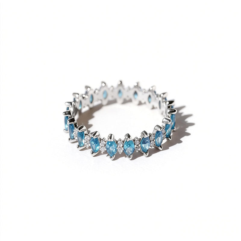 Zircon Ring mit Edelstein