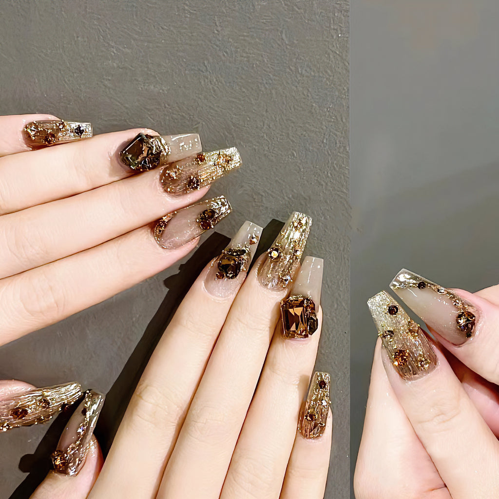 Handgemachte Strass-Nagelsticker – Bild 8 | LuxeStyle