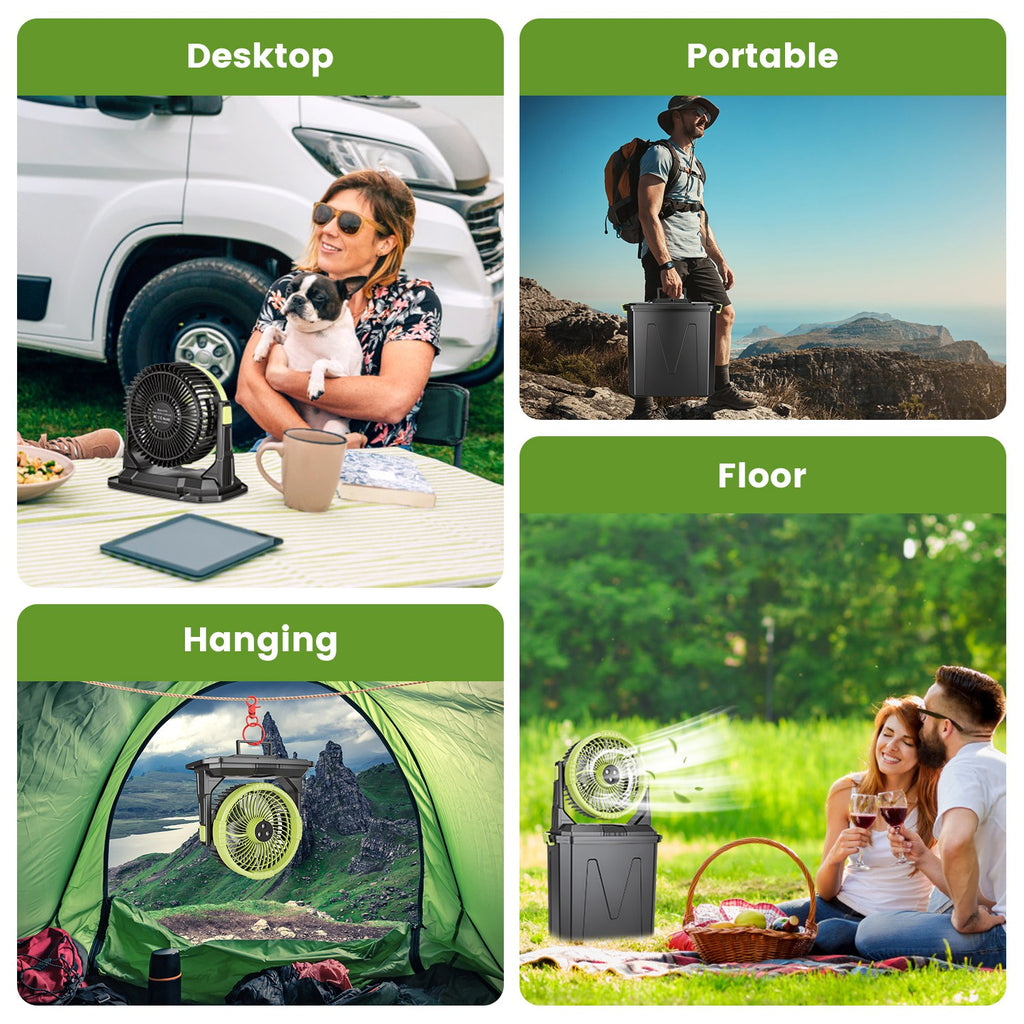 Misting-Fan mit 5 Funktionen