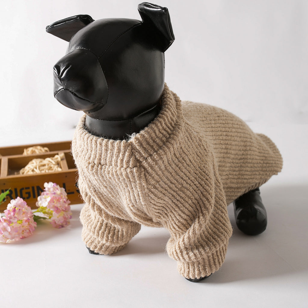 Bichon Pomeranian Teddy Schnauzer Pullover braun – Bild 13 | LuxeStyle