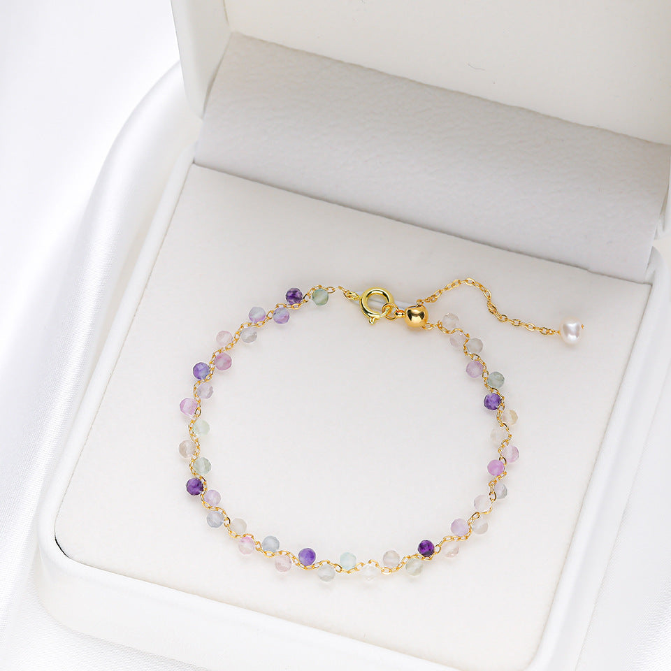 Verstellbares Turmalin-Armband für Damen | LuxeStyle