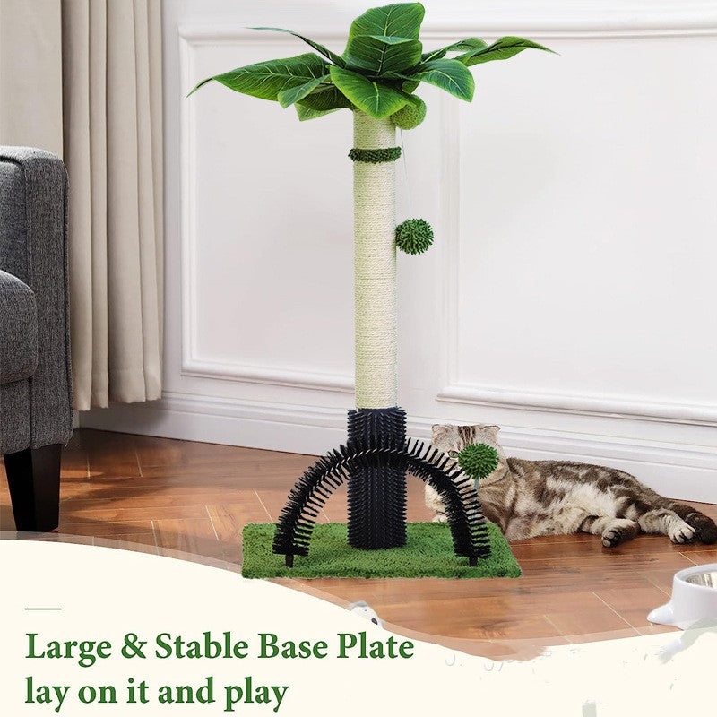 Sisal Kratzbaum mit Massagefunktion