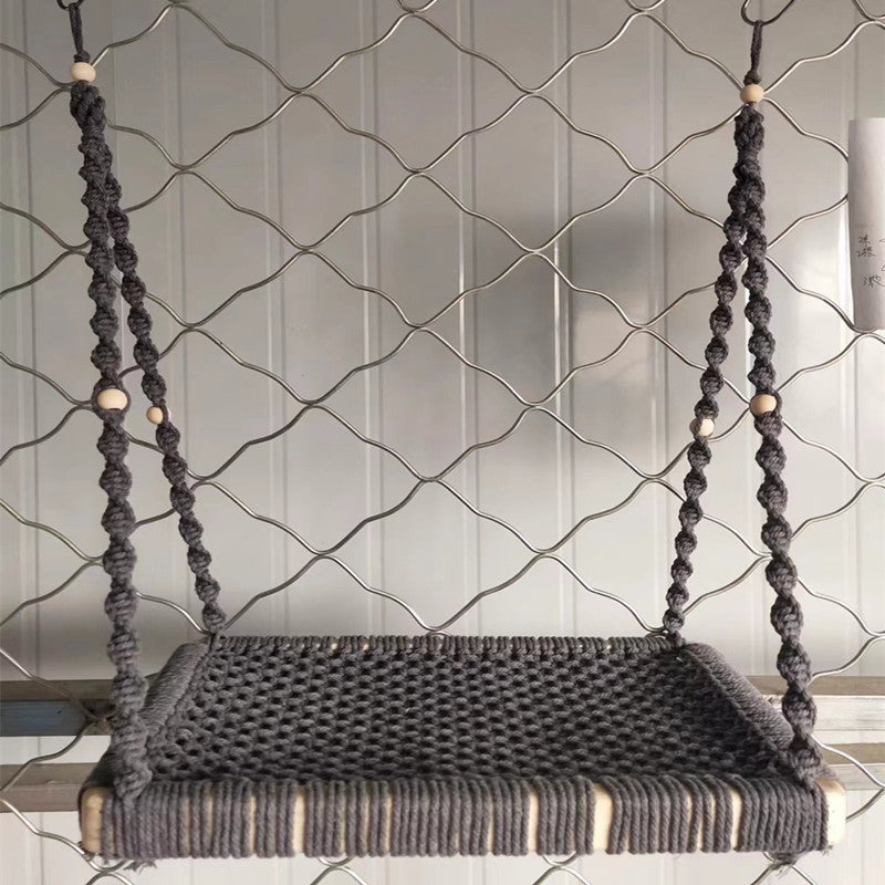 Boho Hängematte für Katzen