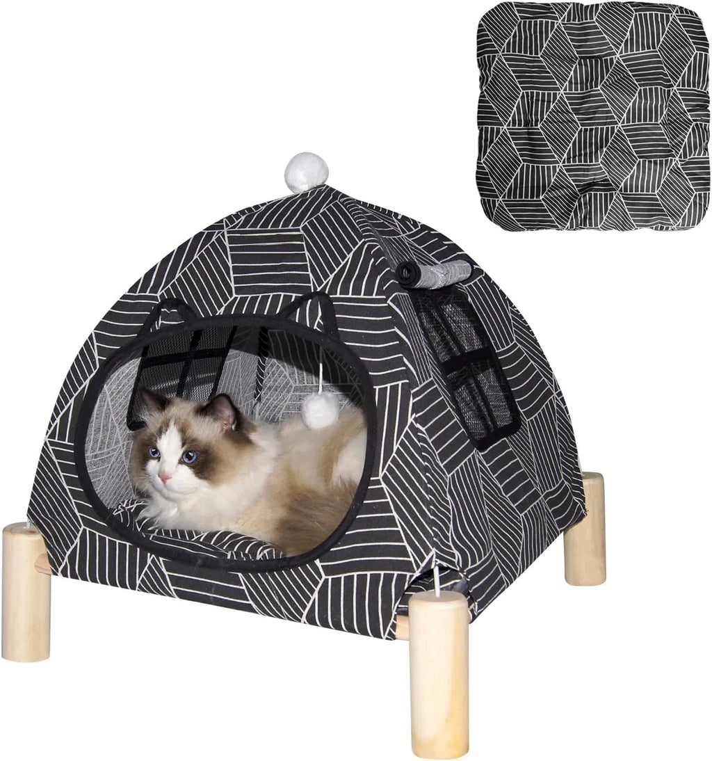 Faltbares Katzenzeltbett