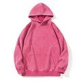 Locker sitzendes Baumwoll-Sweatshirt mit Wachsprint – Bild 2 | LuxeStyle