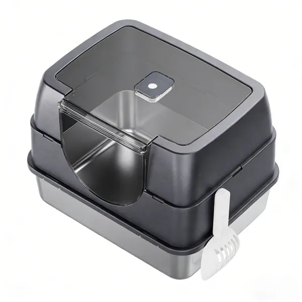 Galaxy Katzentoilette, geschlossen, Grau
