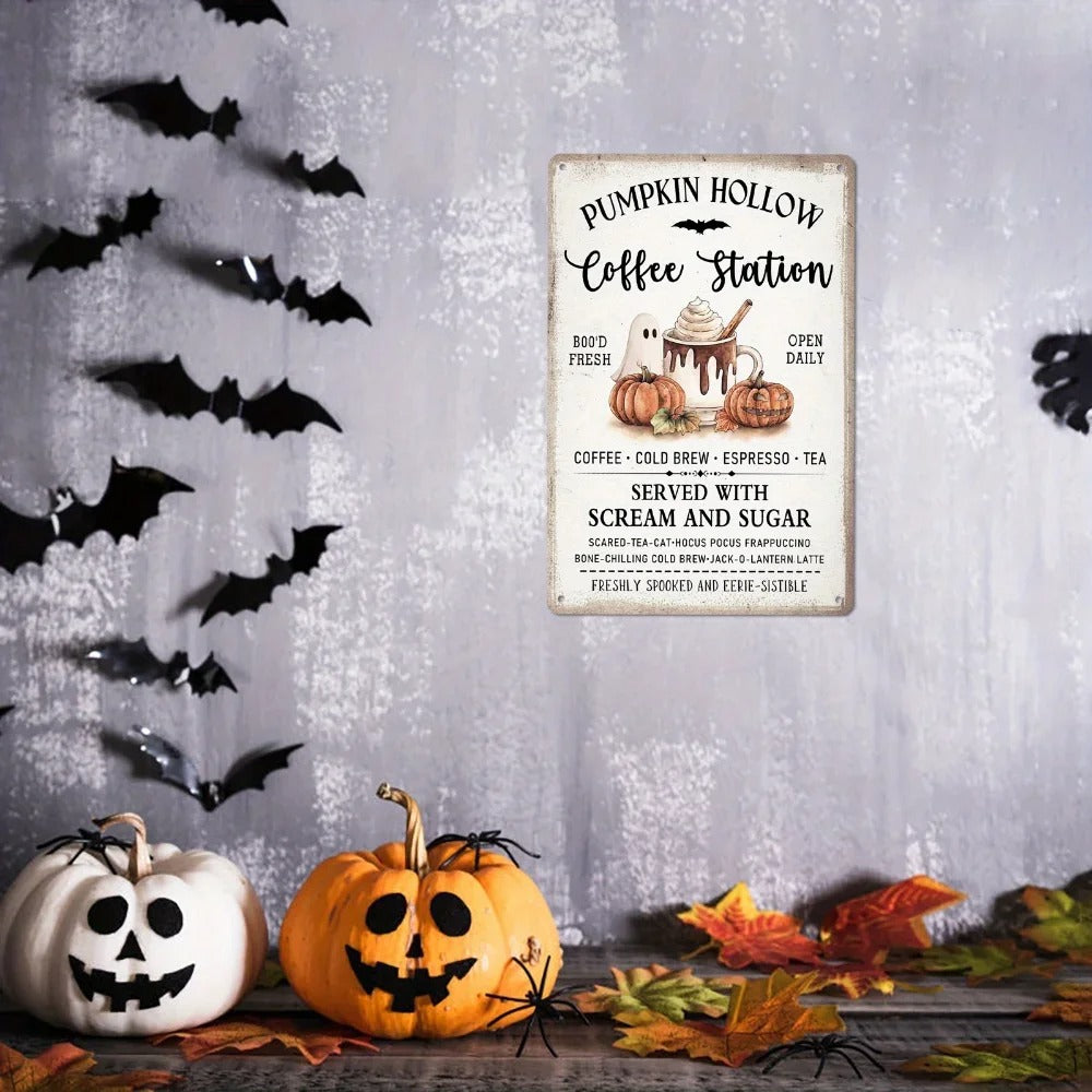 Halloween-Blechschild «Dessert Guide», 20 × 30 cm – Bild 4 | LuxeStyle
