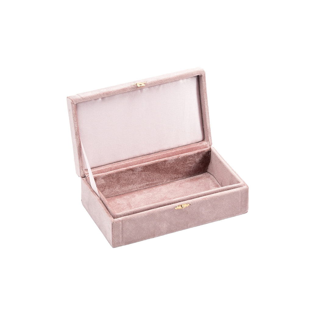 Samt Schmuckbox für Armbänder & Halsketten – Bild 7 | LuxeStyle