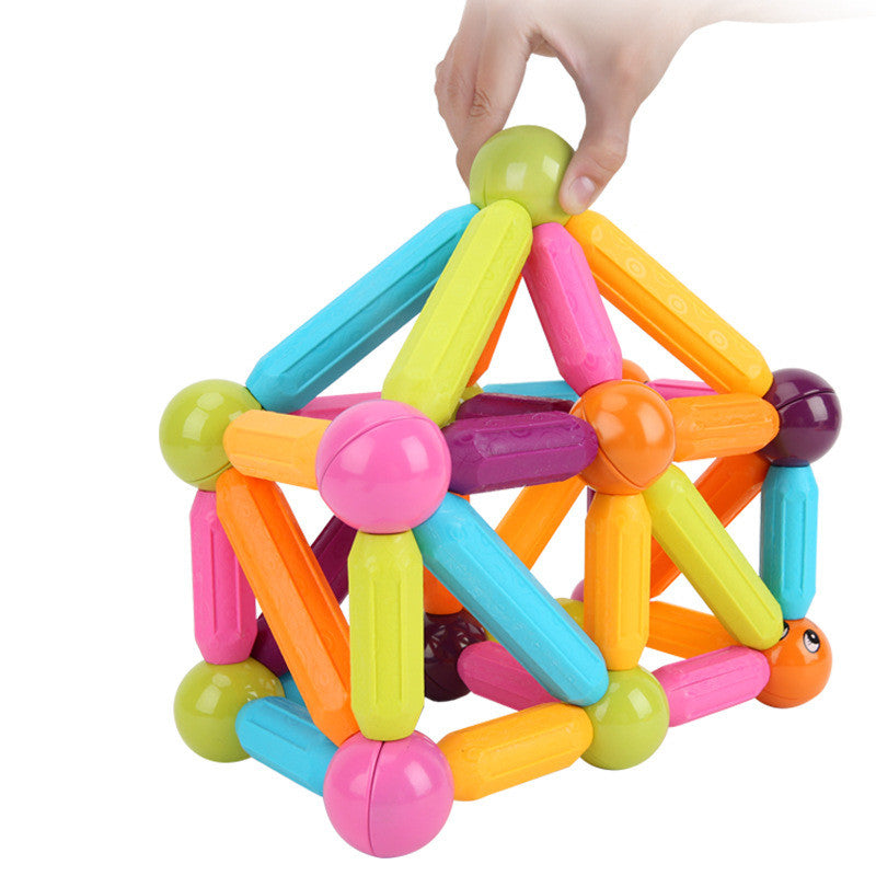 Magnetische Bausteine für Kinder – Grosser Baukasten – Bild 4 | LuxeStyle