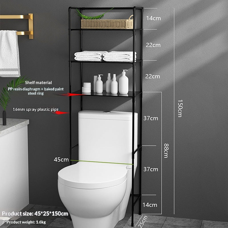 Bodenstehendes WC-Regal