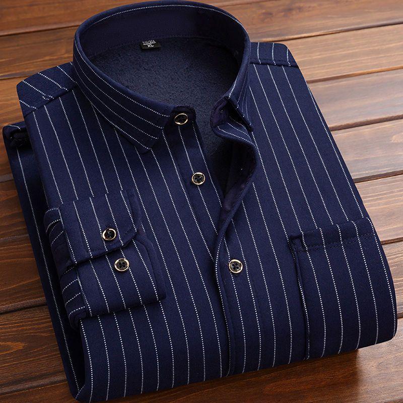 Herren Langarmshirt mit Fleecefutter – Bild 3 | LuxeStyle