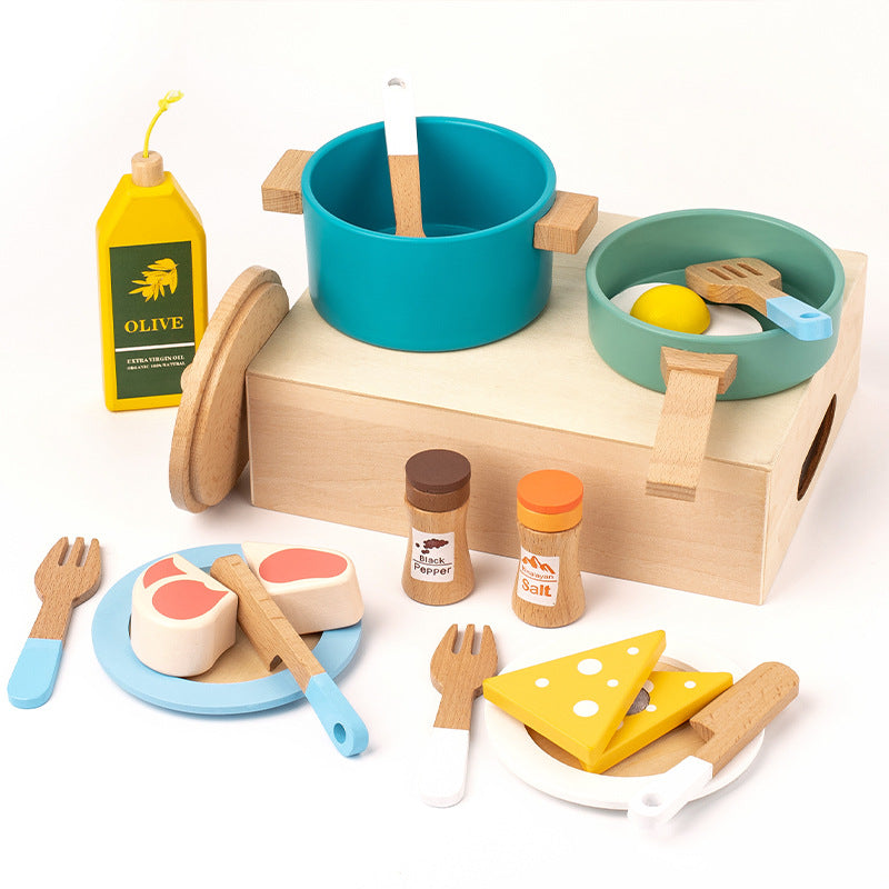 Mini-Holzküche für Kinder – Bild 4 | LuxeStyle