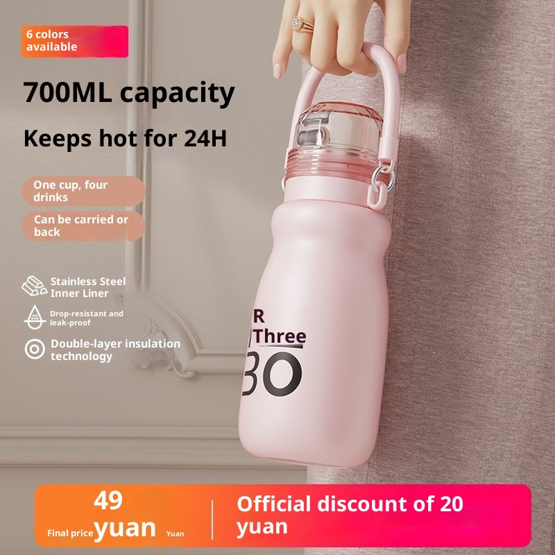 Isolierte Trinkflasche für unterwegs – Bild 7 | LuxeStyle
