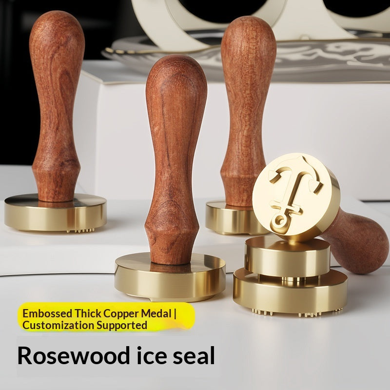 Eiswürfel-Stempel aus Palisander – Bild 2 | LuxeStyle
