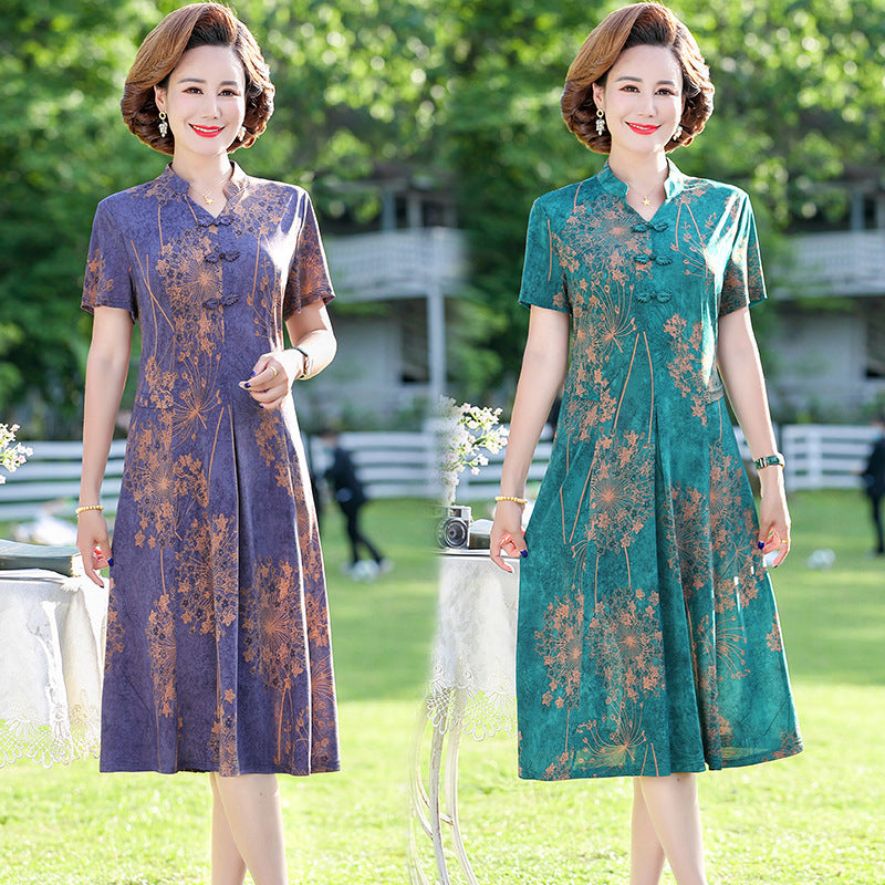 Elegantes Kurzarmkleid für Damen