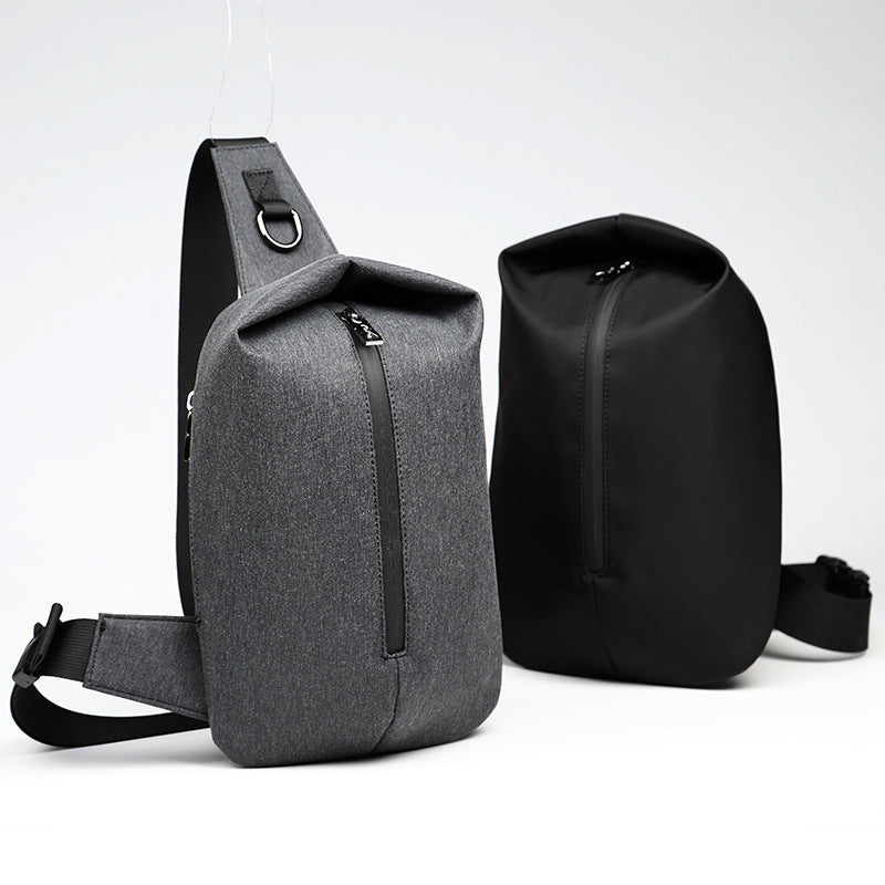 Trendige Canvas-Brusttasche für Herren – Bild 3 | LuxeStyle