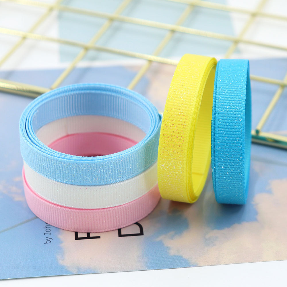 Glitzer-Ripsband für Dekoration & Geschenkverpackung – Bild 4 | LuxeStyle