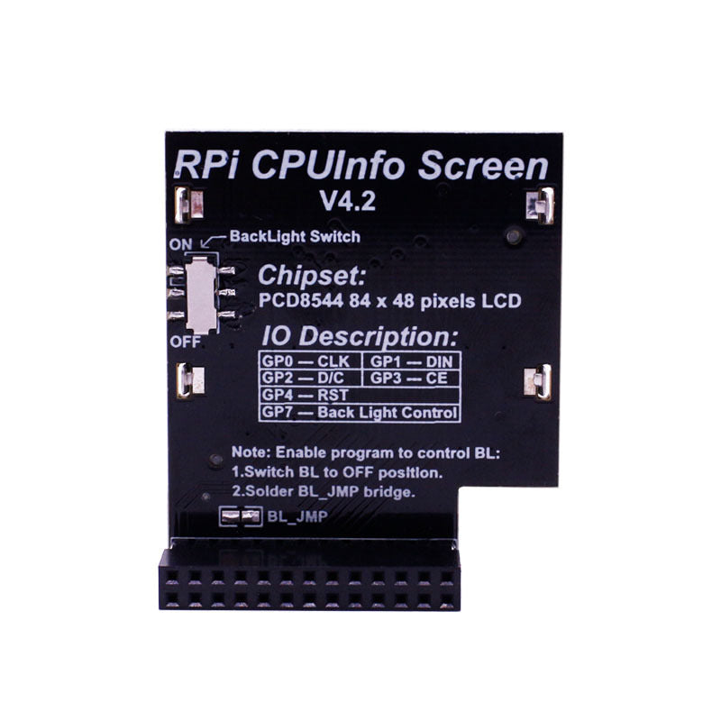 1.6 Zoll LCD-Display für CPU-Informationen