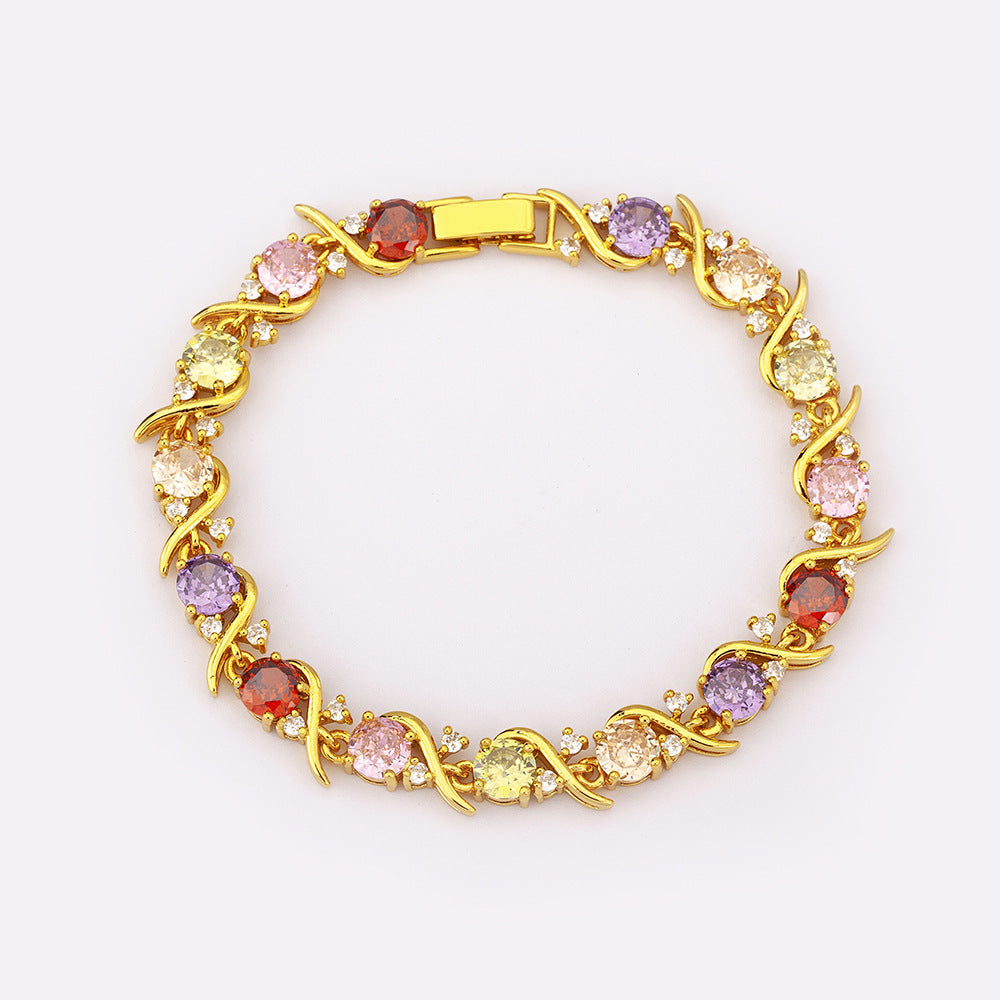 Regenbogen-Perlen-Armband – Bild 7 | LuxeStyle