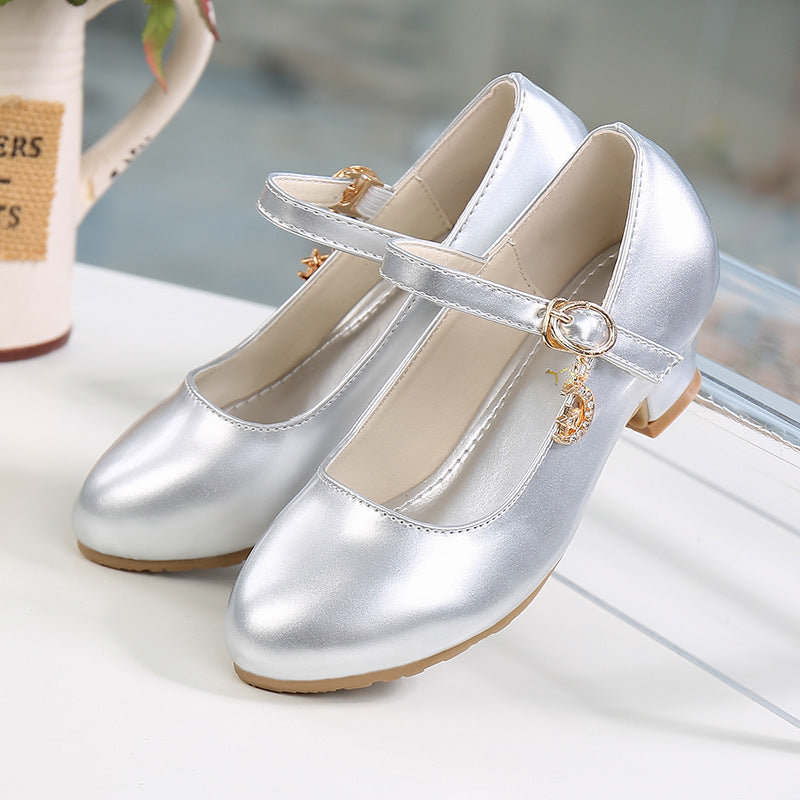 Kinder-Lauflernschuhe mit Kristall-Detail