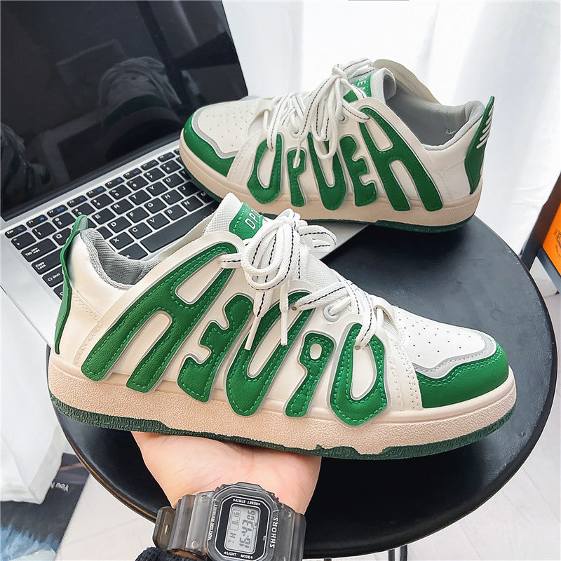 Low-top Sneaker mit runder Zehenpartie – Bild 8 | LuxeStyle