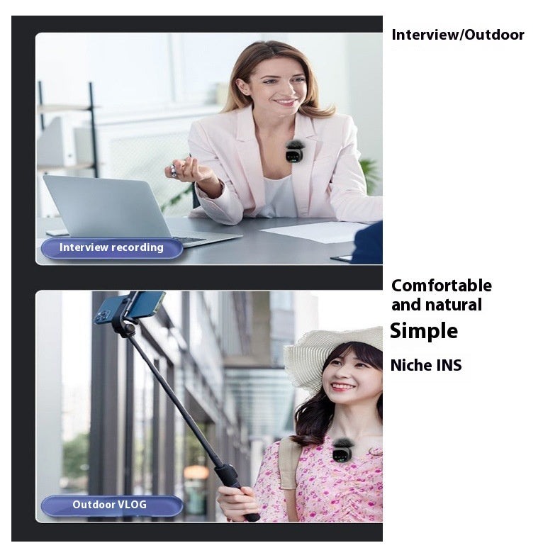 Kabelloses Bluetooth Mikrofon mit Halleffekt