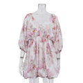 LuxeStyle Voluminöses Mini-Kleid mit Puffärmeln – Bild 9 – LuxeStyle Schweiz