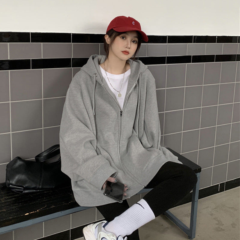 Kapuzen-Sweatshirt im koreanischen Stil