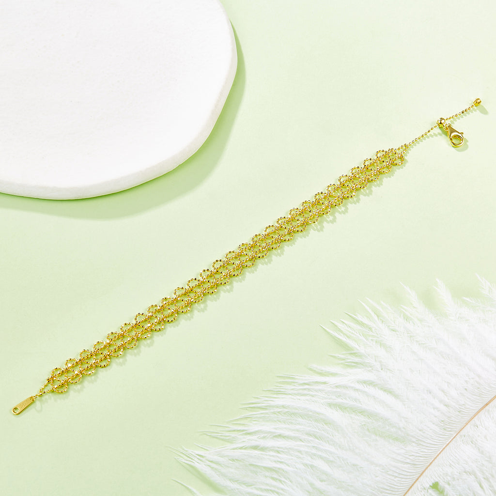 925-Silber Armband Cerchio