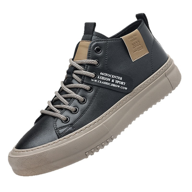 Sportliche Sneaker aus Leder für Herren – Bild 6 | LuxeStyle