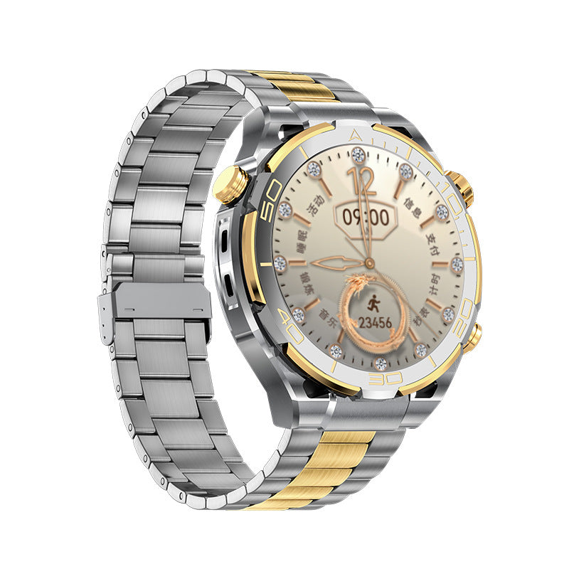 Smartwatch Gold Edition mit Herzfrequenzmessung