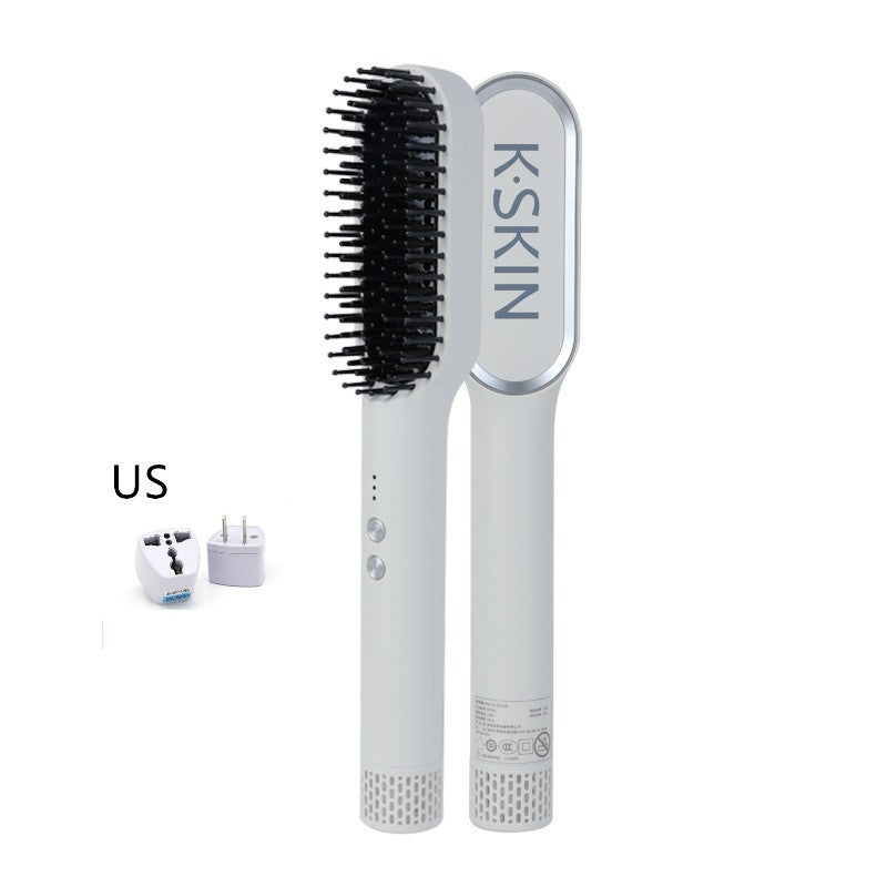 3-in-1 Warmluftbürste für Glätten & Locken
