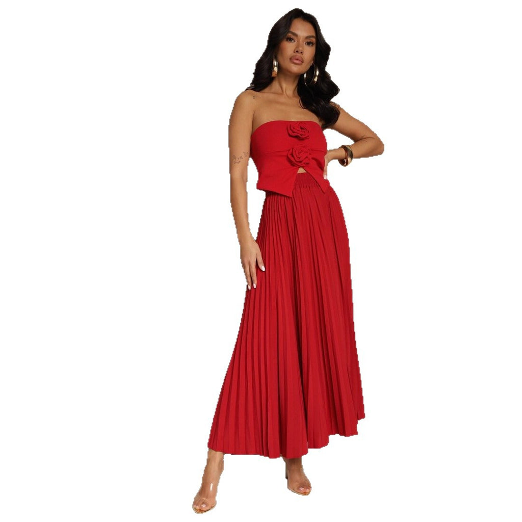 Eleganter Plisseerock mit fliessendem Fall – Bild 3 | LuxeStyle