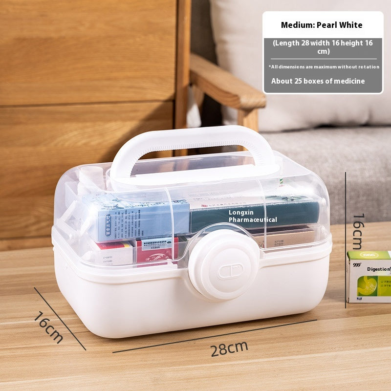 Grosse Familien-Medizinbox mit mehreren Fächern – Bild 11 | LuxeStyle