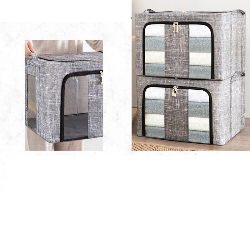 3er-Set faltbare Aufbewahrungsboxen mit Sichtfenster