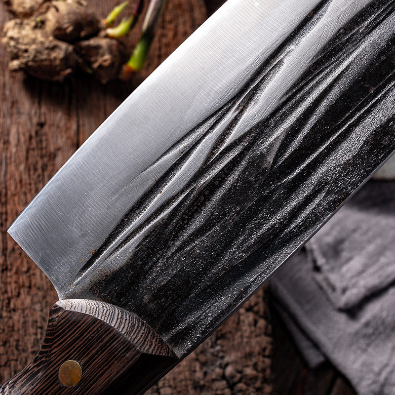 Traditionelles, handliches Küchenmesser aus Edelstahl – Bild 3 | LuxeStyle
