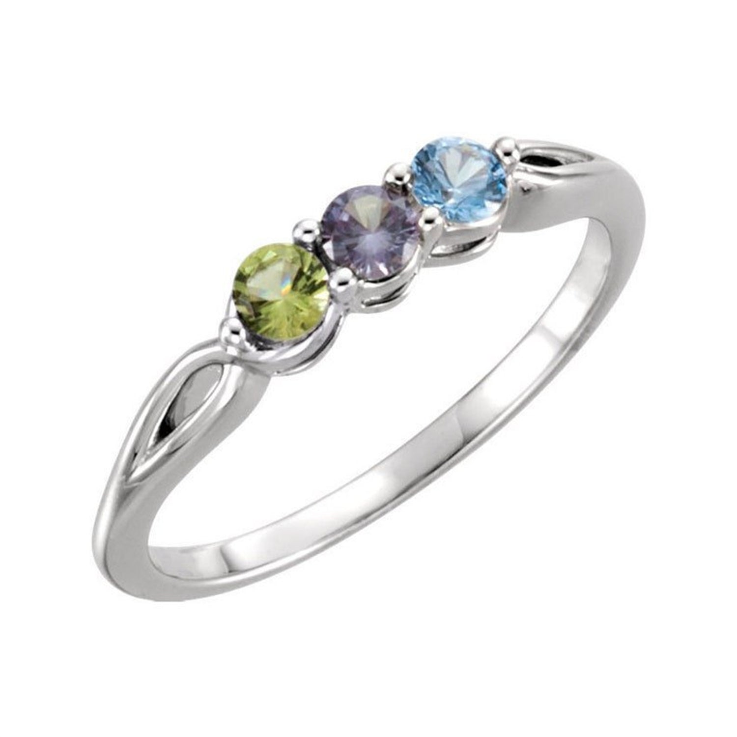 Geburtsstein Ring – schlicht & elegant