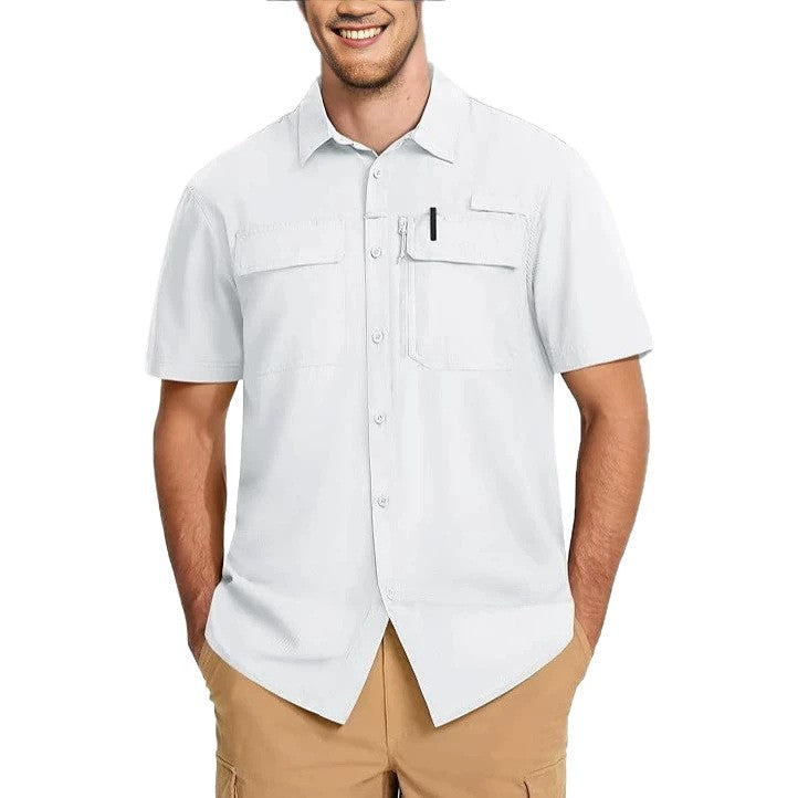 Leichte Outdoor-Herrenbluse