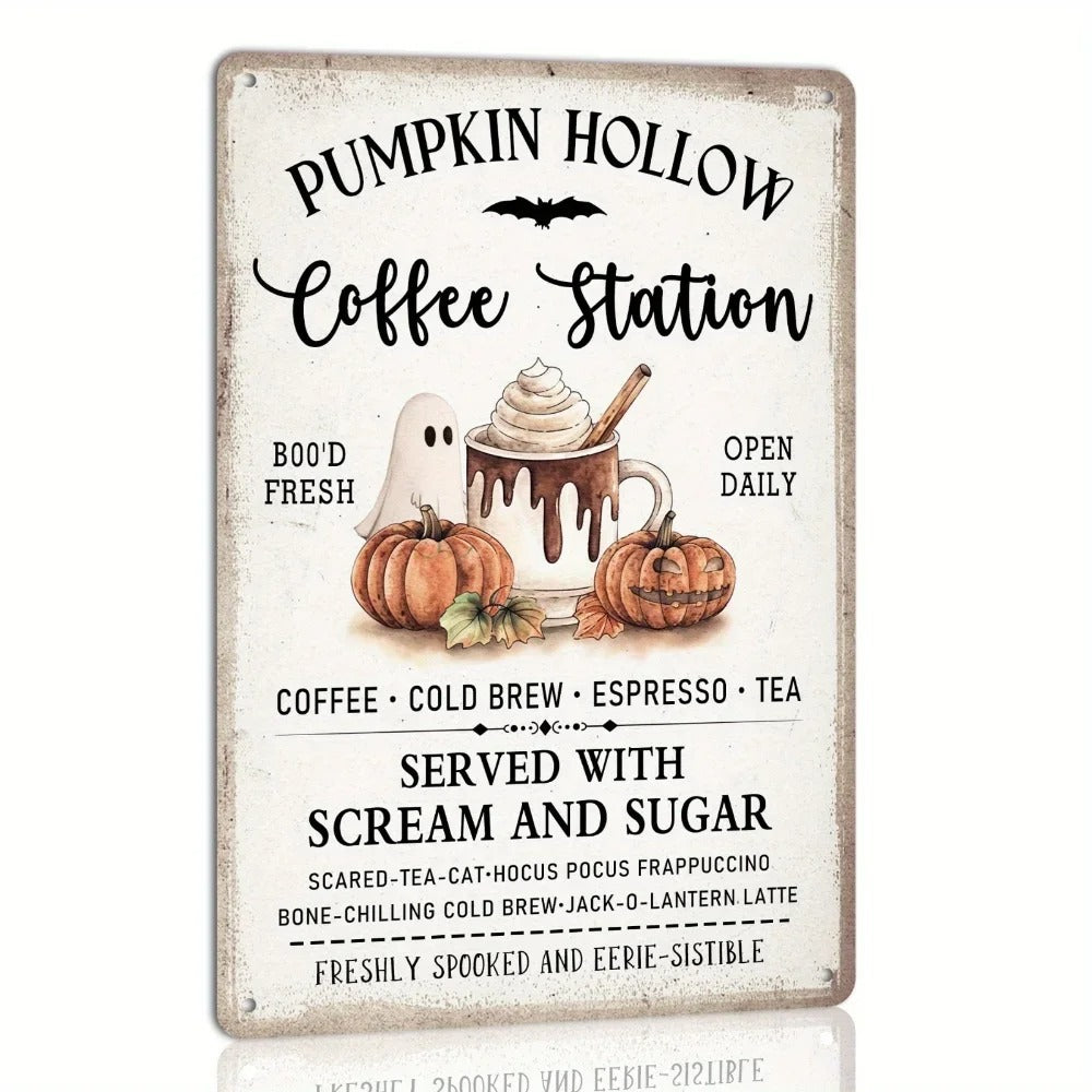 Halloween-Blechschild «Dessert Guide», 20 × 30 cm – Bild 5 | LuxeStyle