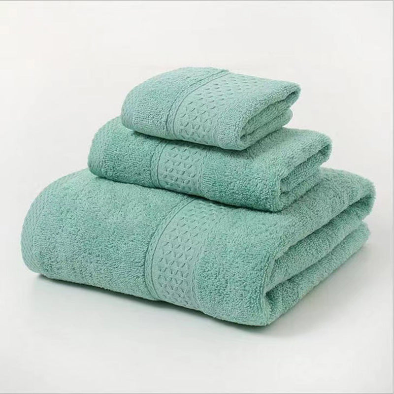 6-teiliges Badtuch-Set aus Baumwolle