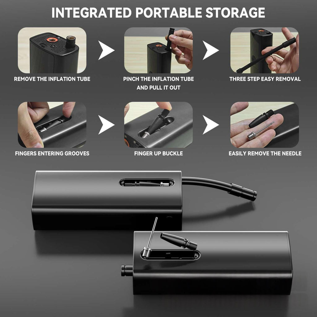 Smarte USB-Luftpumpe mit Beleuchtung