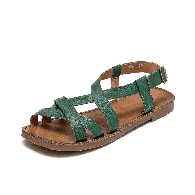 Bequeme, atmungsaktive Sandalen mit offener Spitze