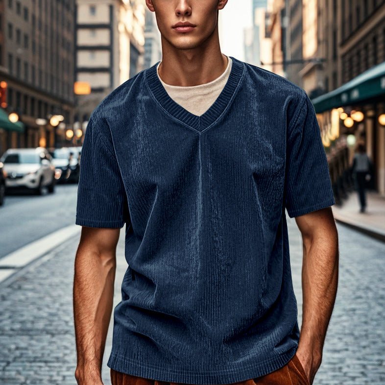 Amekaji-Loose Fit Herren T-Shirt