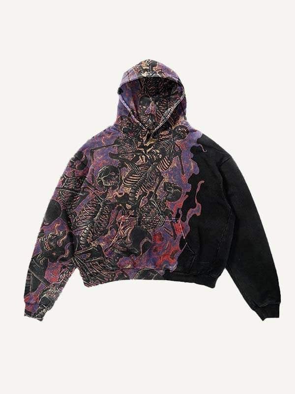 Freizeit-Pullover aus Polyester mit Print